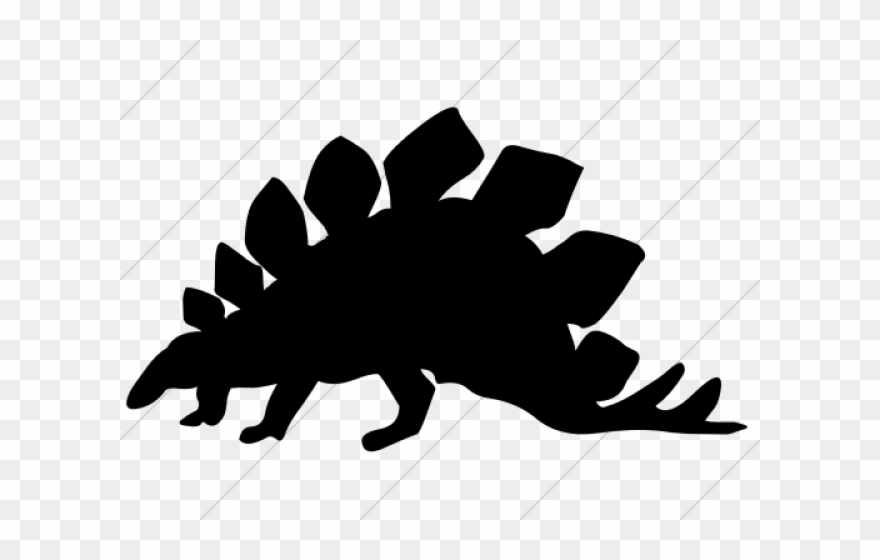 Stegosaurus Clipart Simple - Png Download