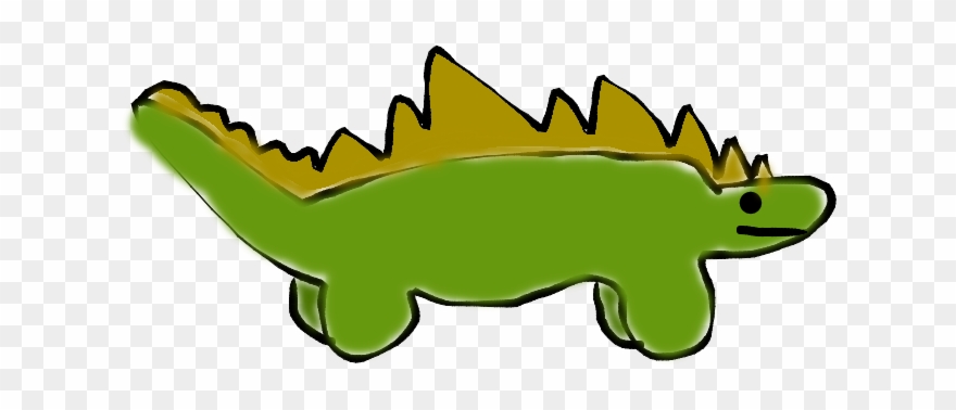 Amazing Stegosaurus Clipart