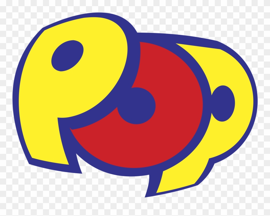 Pop Logo Black And White Clipart