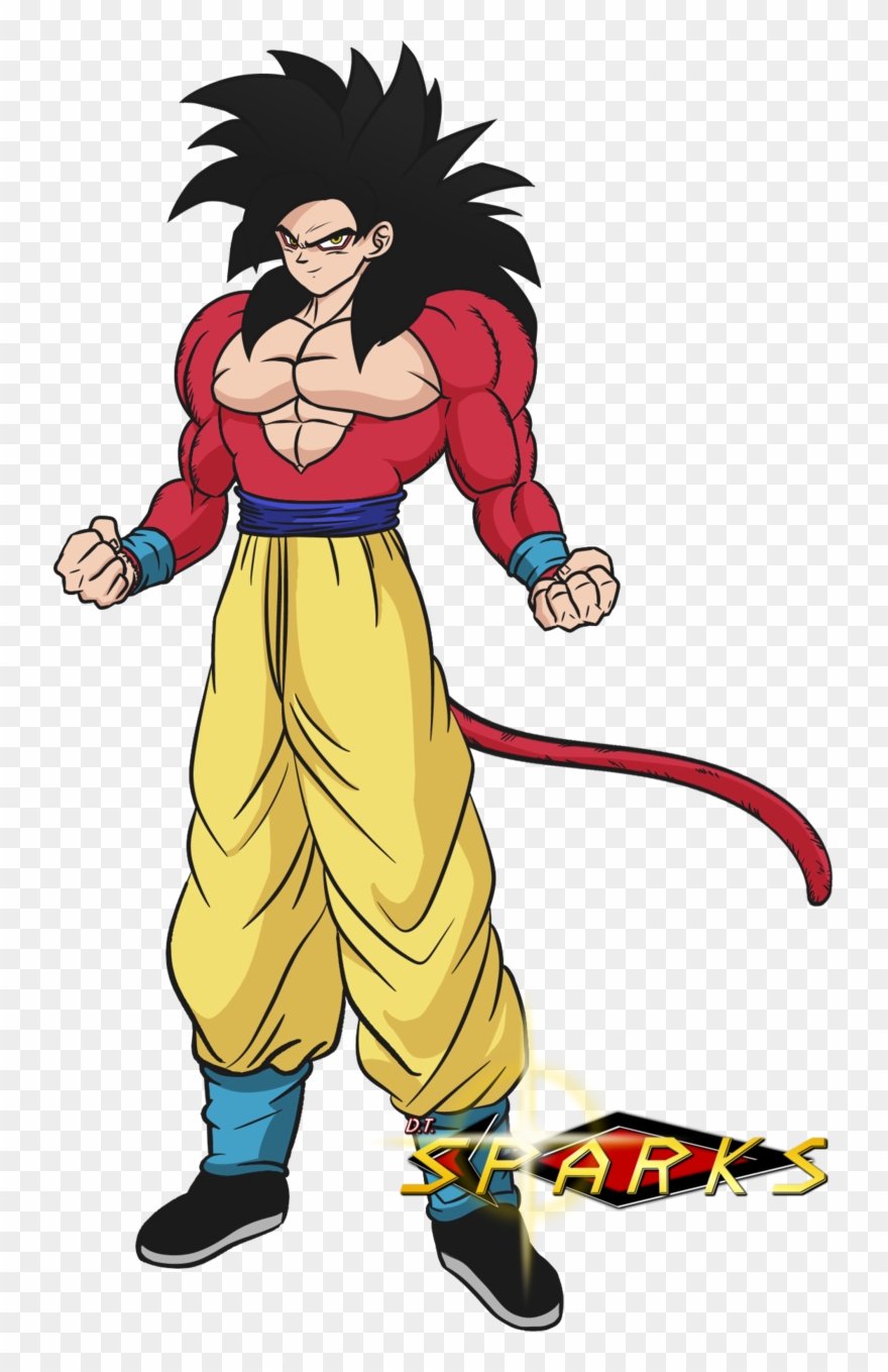 Ssj4 Goku 2018 Clipart