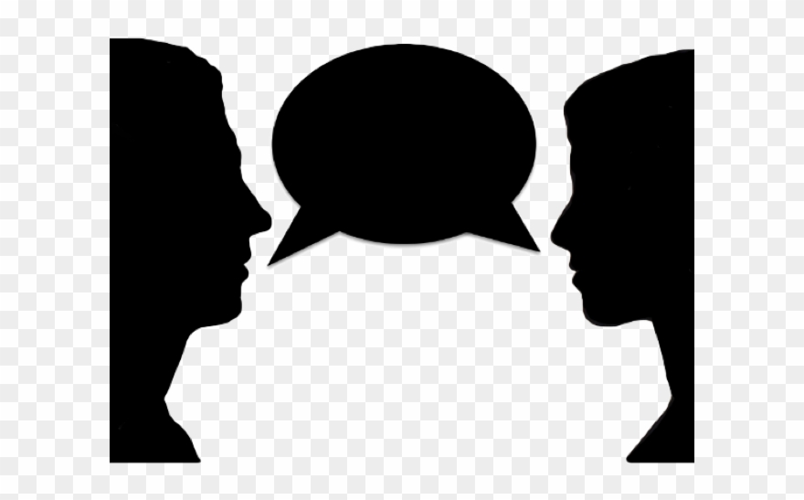 Two People Talking Images Clipart