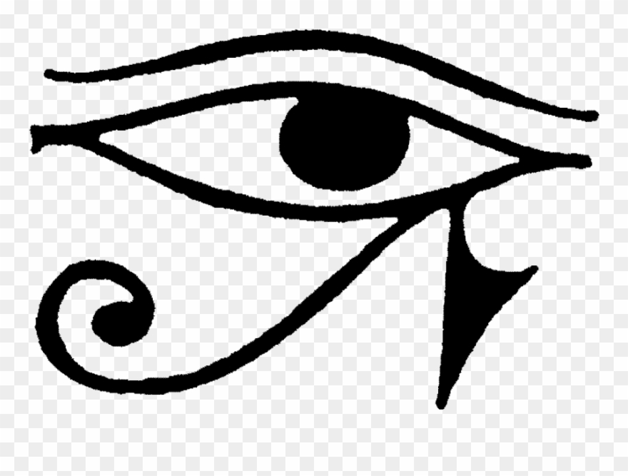 Zoom Eye Rubber Stamp Clipart