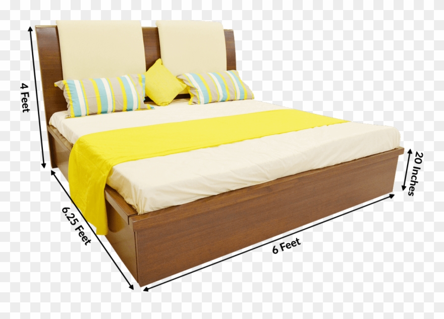 Bedroom Clipart Bunk Bed - Png Download