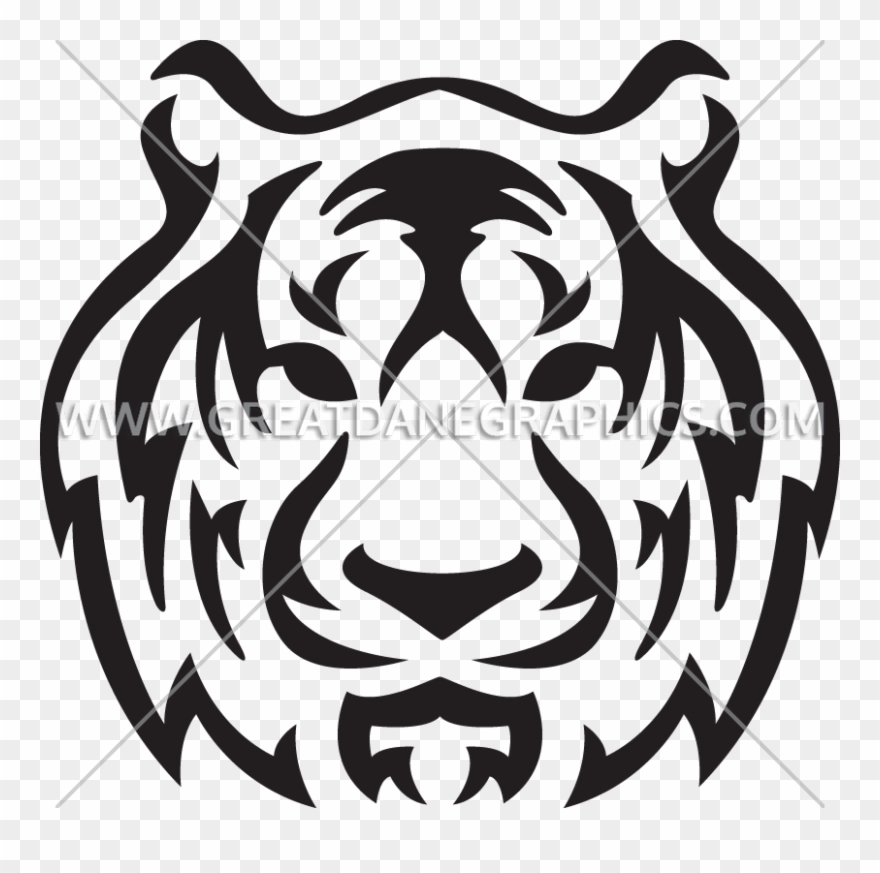 Tiger Production Ready Artwork Clipart