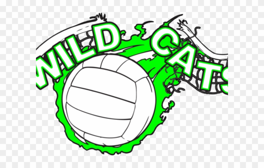 Volleyball Clipart Wildcat - Png Download