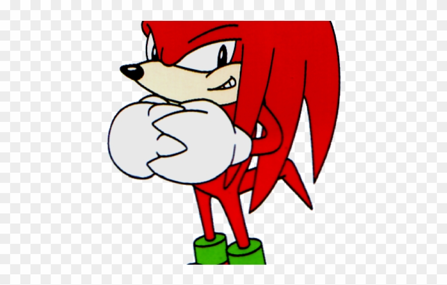 Sonic The Hedgehog Clipart Knuckles - Png Download