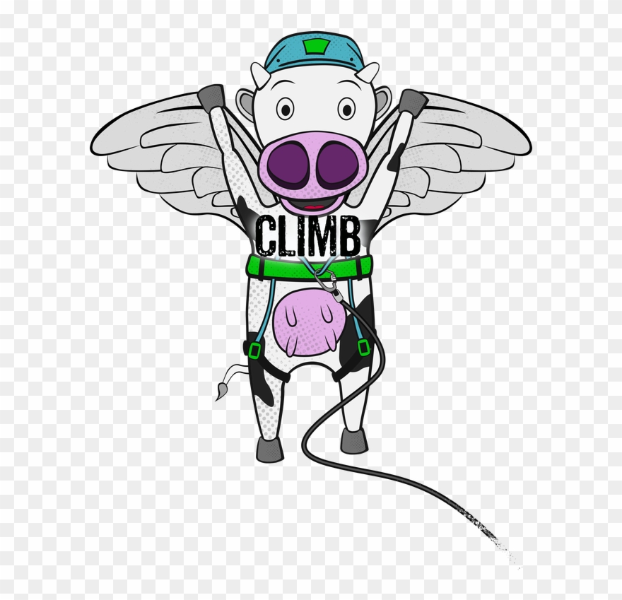 Flying Cows Clipart
