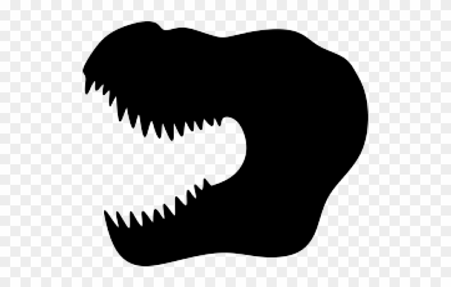 Dinosaur Clipart Jaw - Png Download