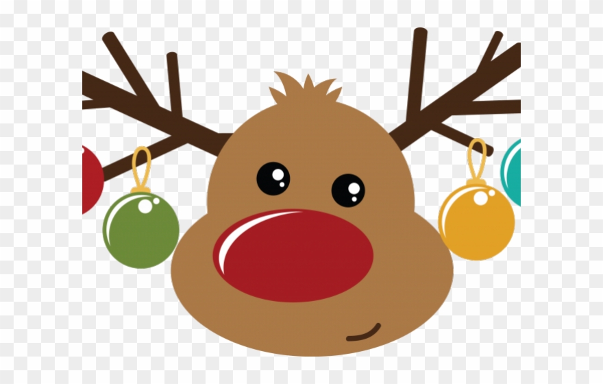 Holiday Clipart Reindeer - Png Download