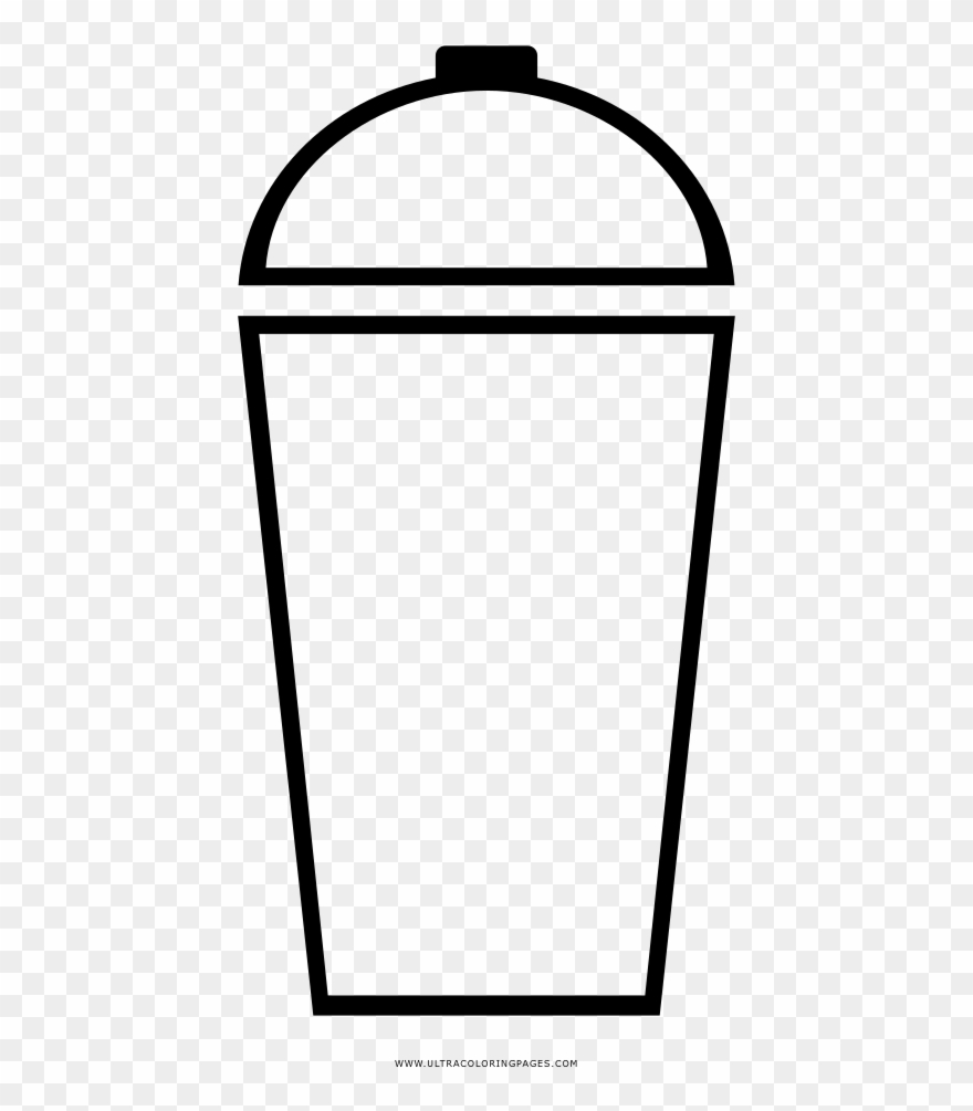 Trash Can Coloring Page Clipart
