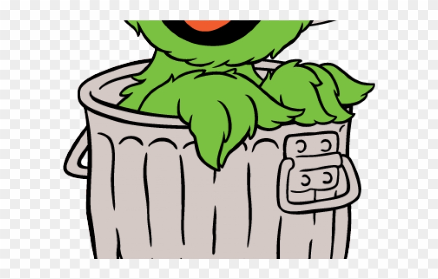 Oscar The Grouch Clipart Wallpaper - Png Download