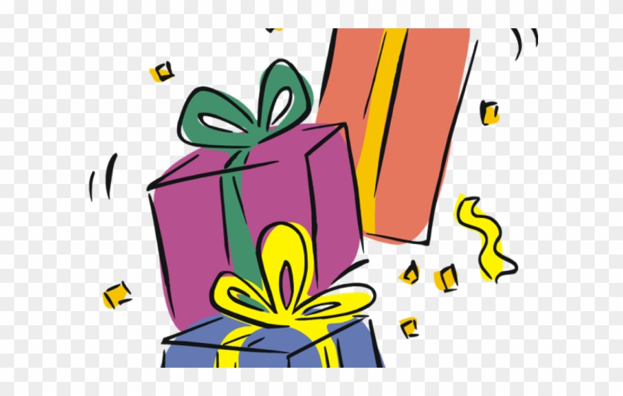 Birthday Present Clipart Birthday Wallpaper - Png Download