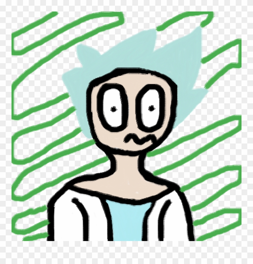 Brush Tool Test Rick As Morty Clipart