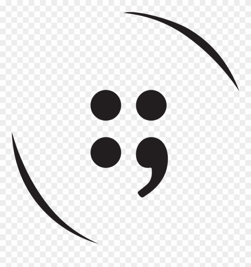 Button Semicolon Logo Clipart