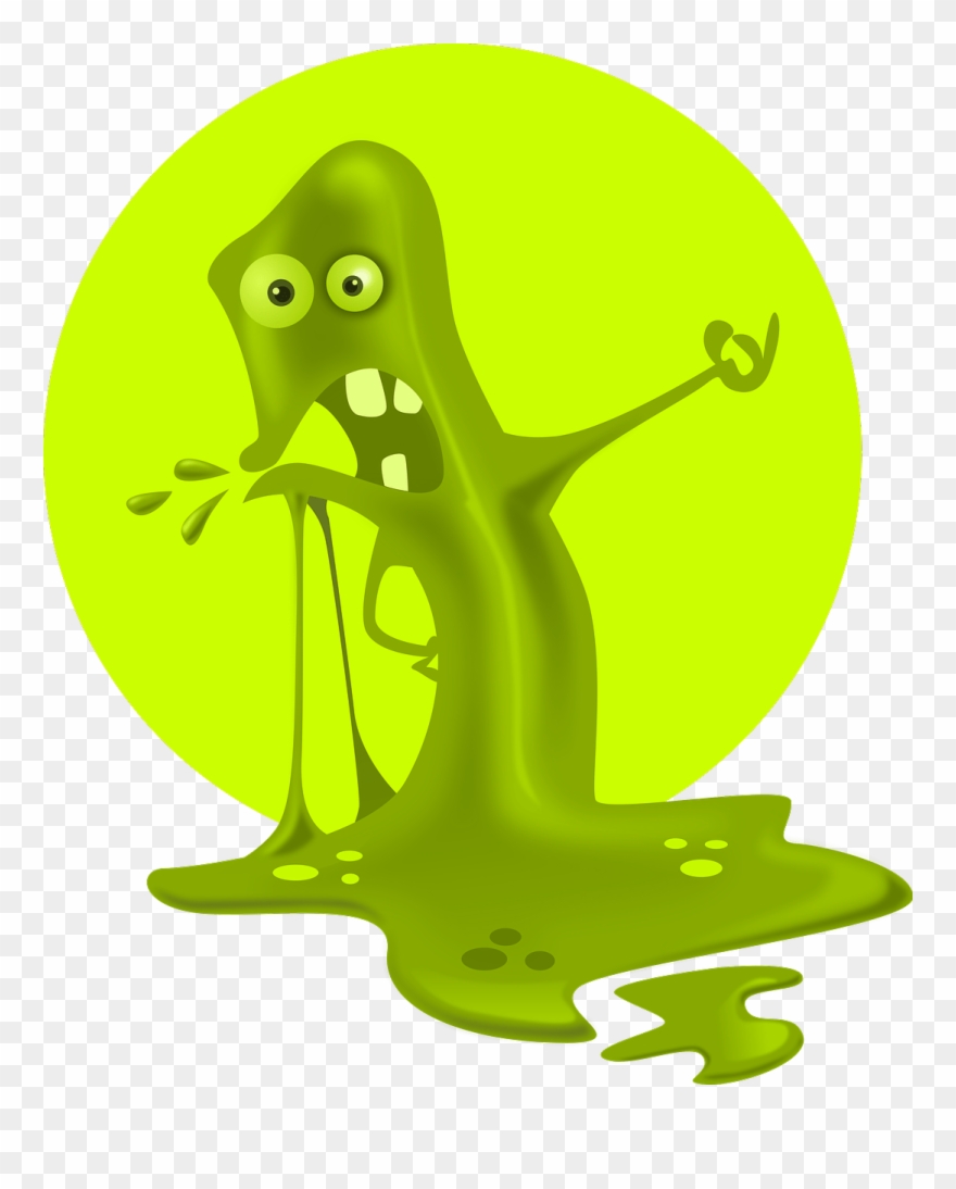 Fighting The Plaque Monster Clipart