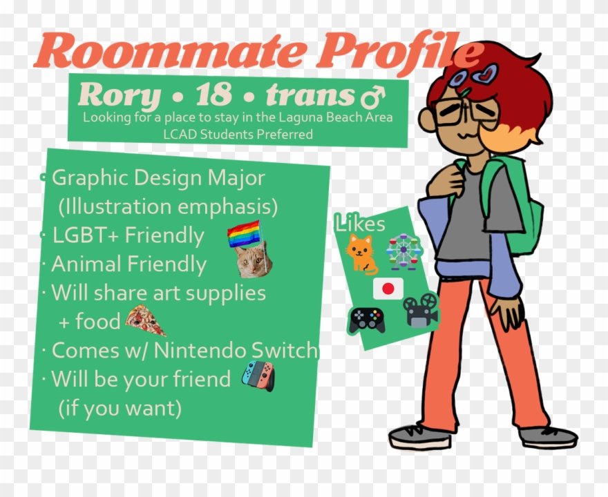 I'm Looking For Roommates And A Place To Stay While Clipart