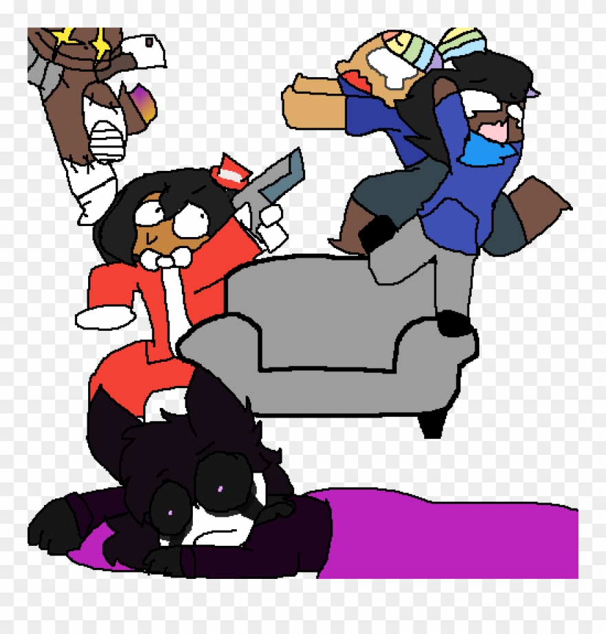 Why Herowise Hates His Roommates Clipart