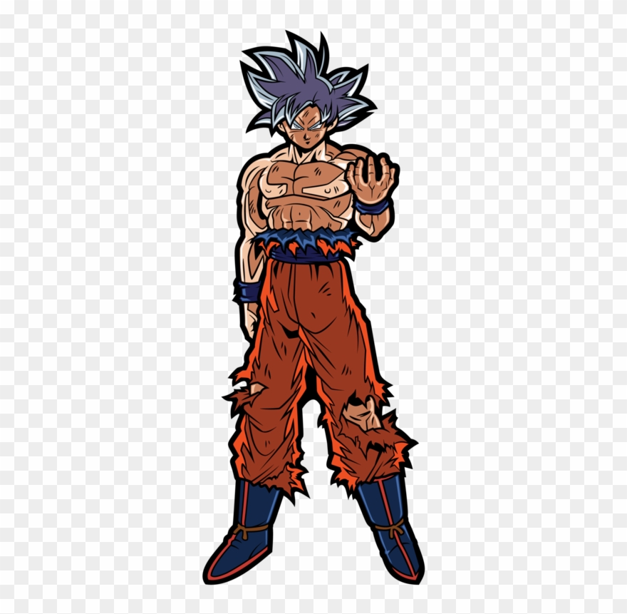 Ultra Instinct Goku Clipart