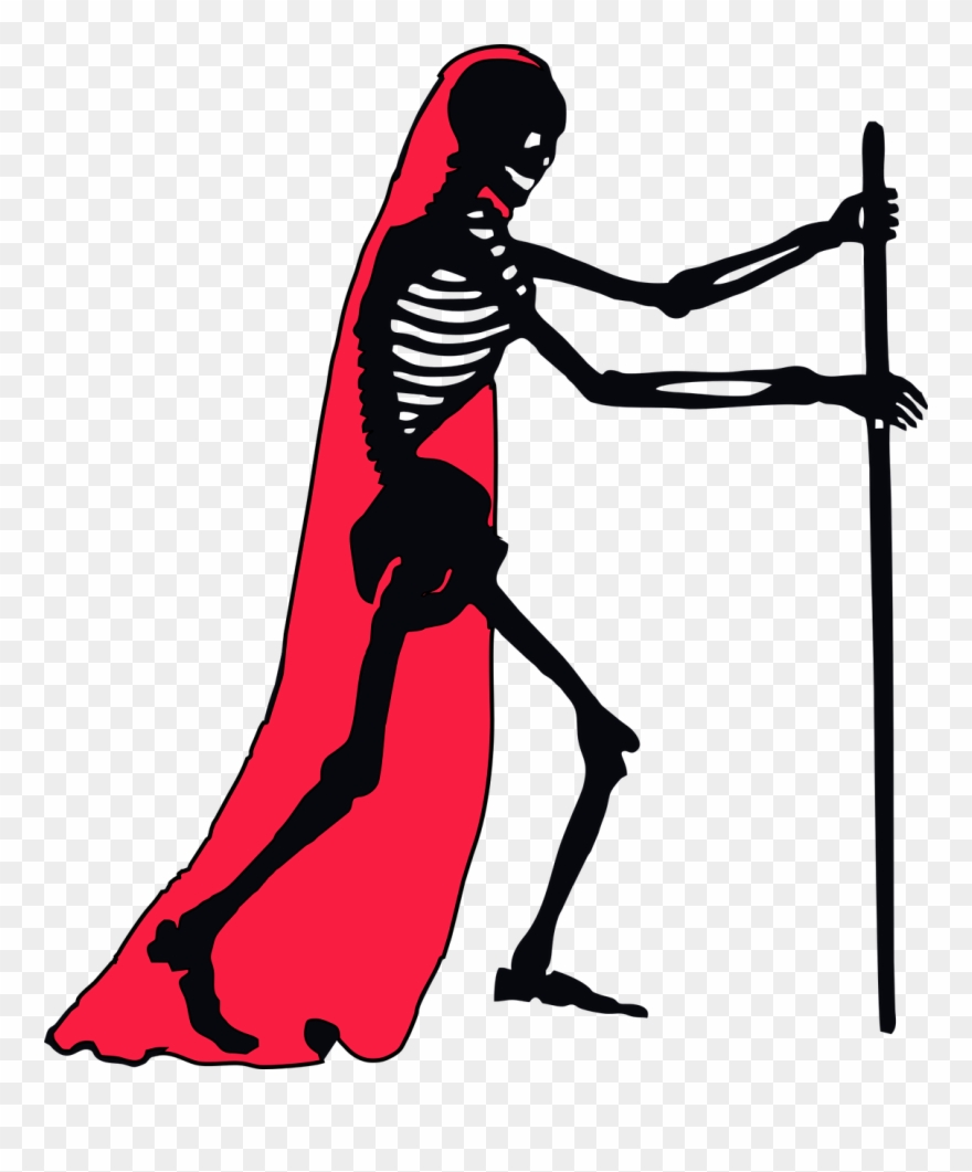 Skeleton Bones Horror Clipart