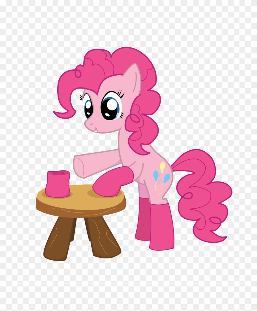 Pinkie Pie Rainbow Dash Colors 3d Pink Mammal Cartoon Clipart