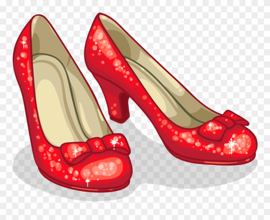 Ruby Red Slippers Clipart - Png Download