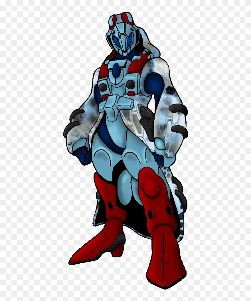 Bioroid Terminator Winter Camo Clipart