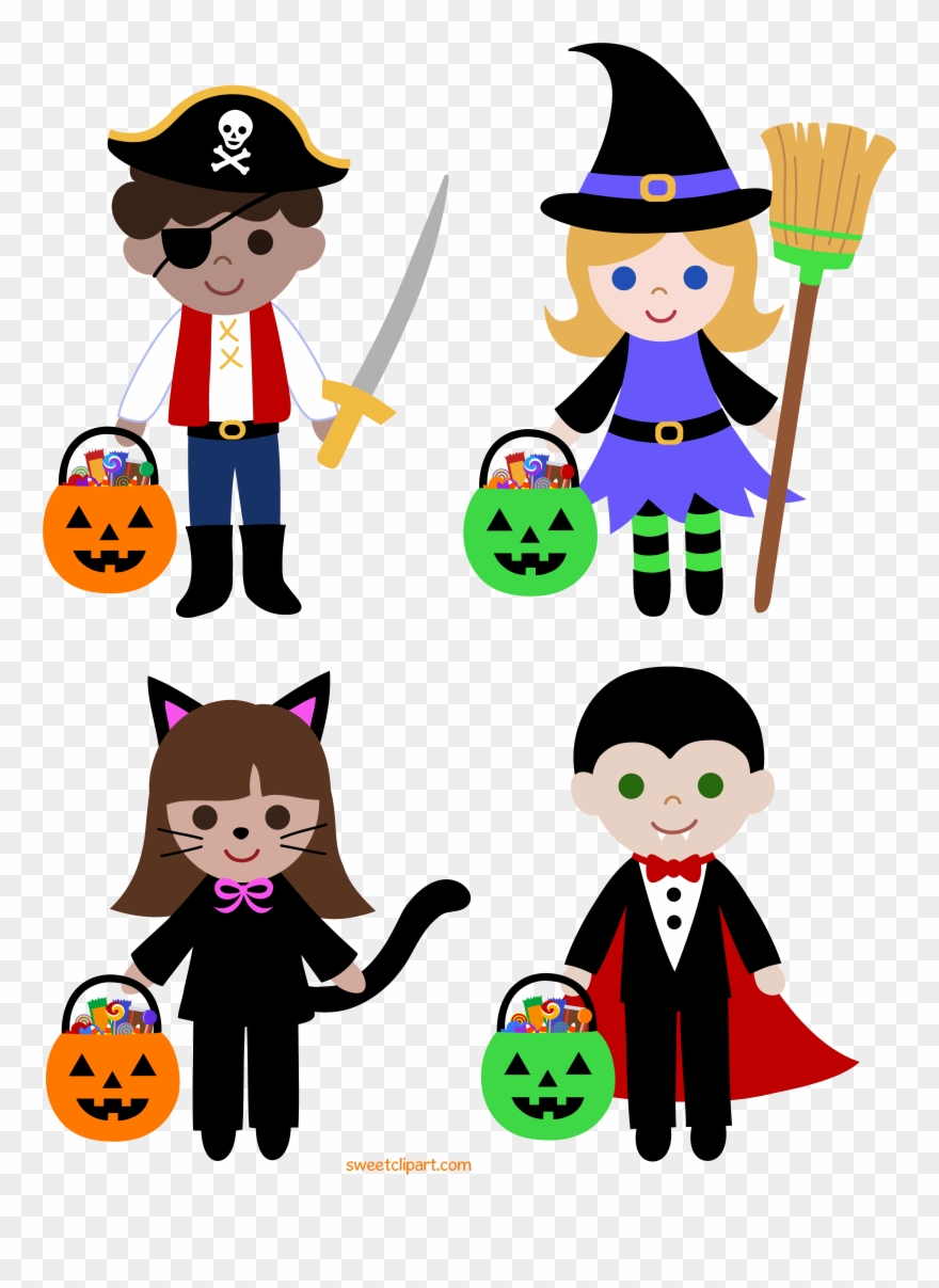 Trick Or Treat Clipart - Png Download