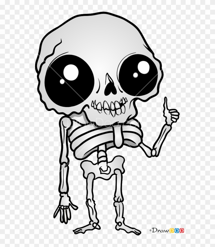 Skeletons Drawing Cartoon Clipart