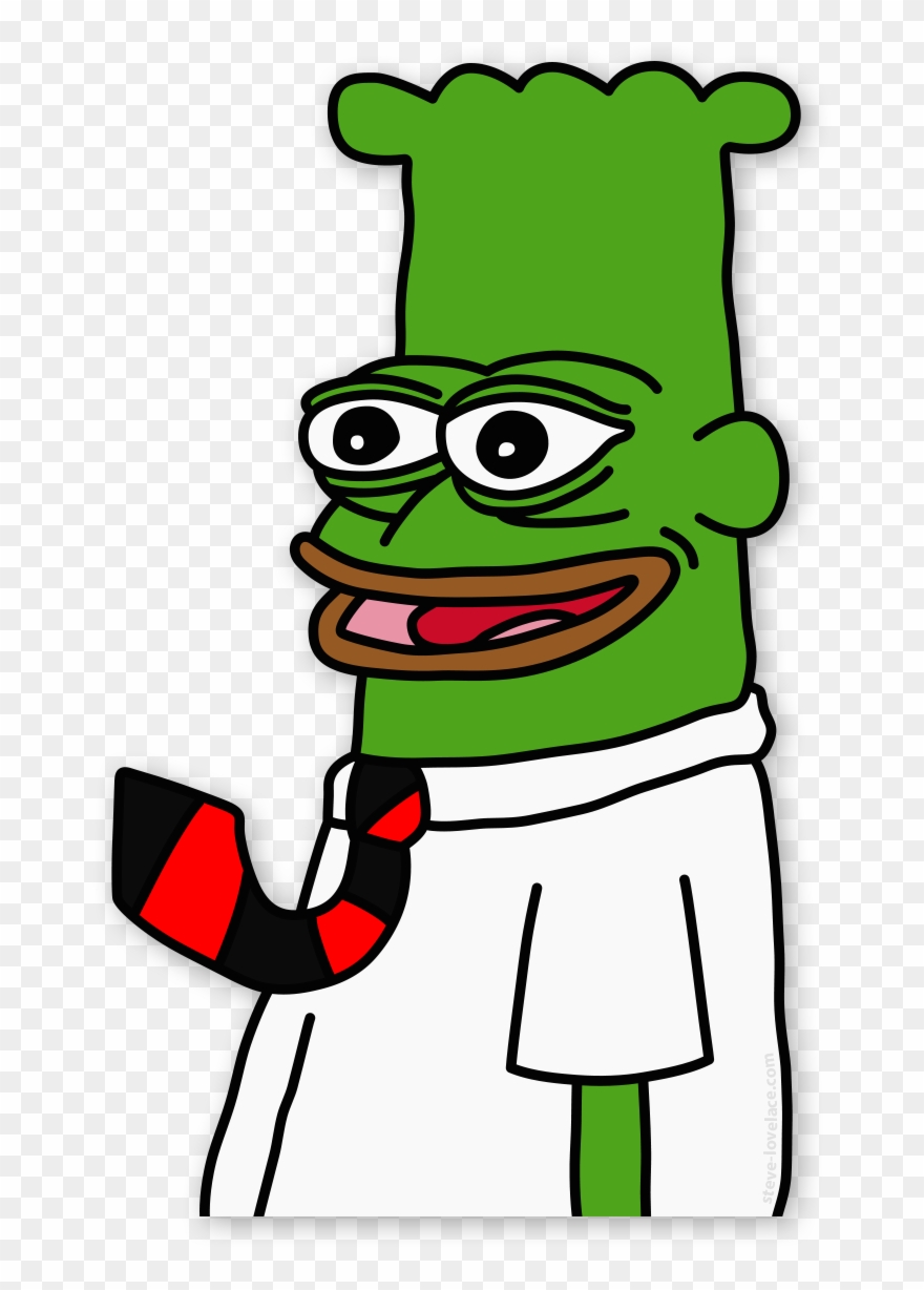 Dilbert Pepe The Frog Clipart