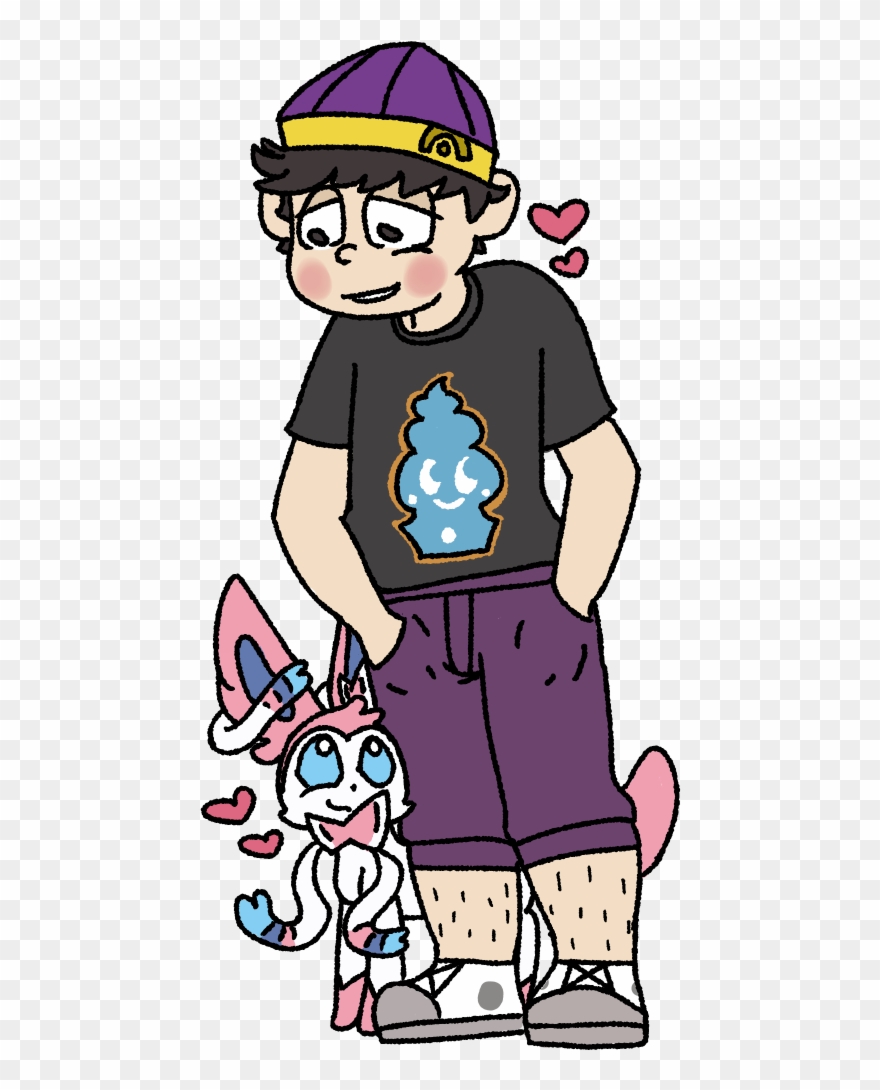 “ I Love Ichi And Sylveon Okay Clipart