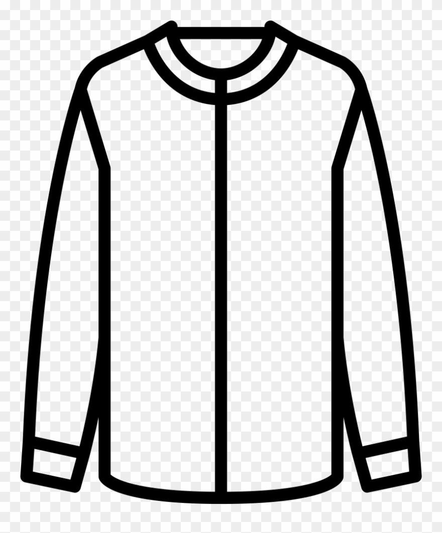 Collarless Shirt Svg Png Icon Free Download Ⓒ Clipart