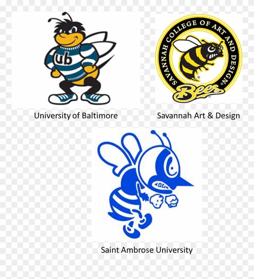 Bees Of Course Represent Teamwork And Have A Fierce Clipart