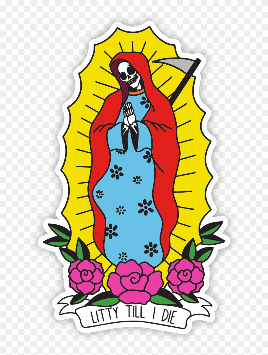 Mother Mary Sticker Clipart