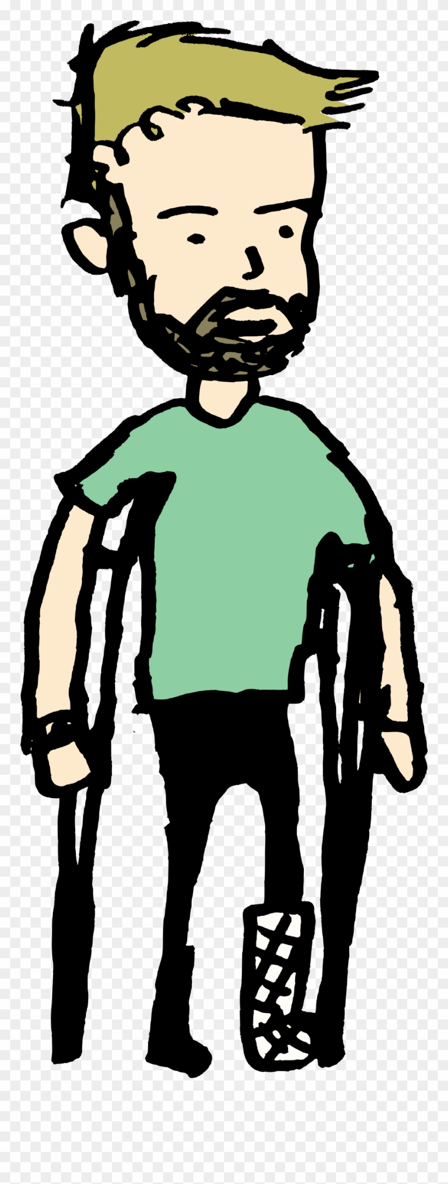 I've Recently Fractured My Ankle I Don't Know How To Clipart