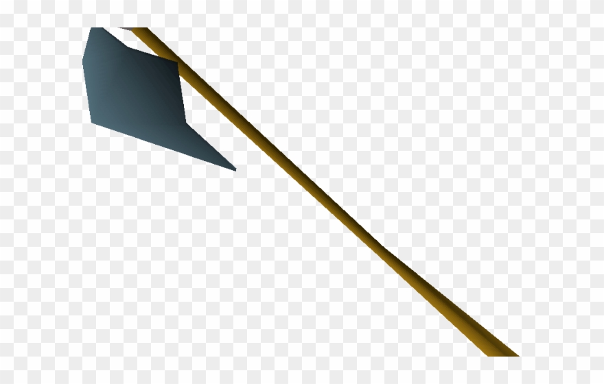 Halberd Clipart One Handed - Png Download