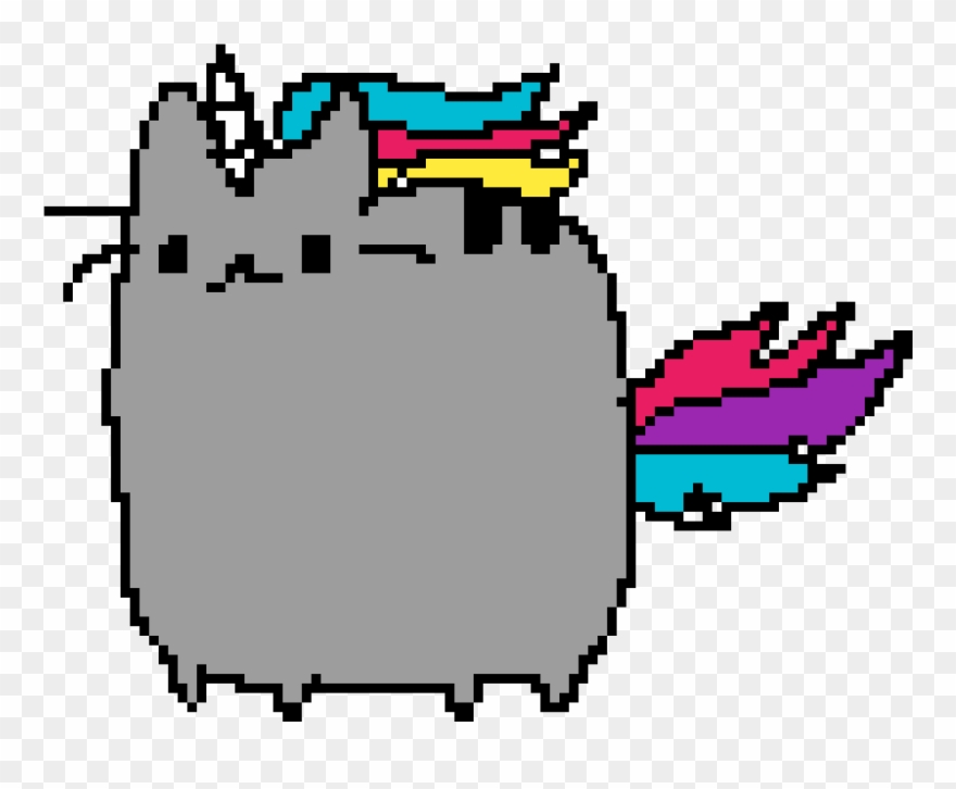 Unicorn Pusheen - Base Clipart