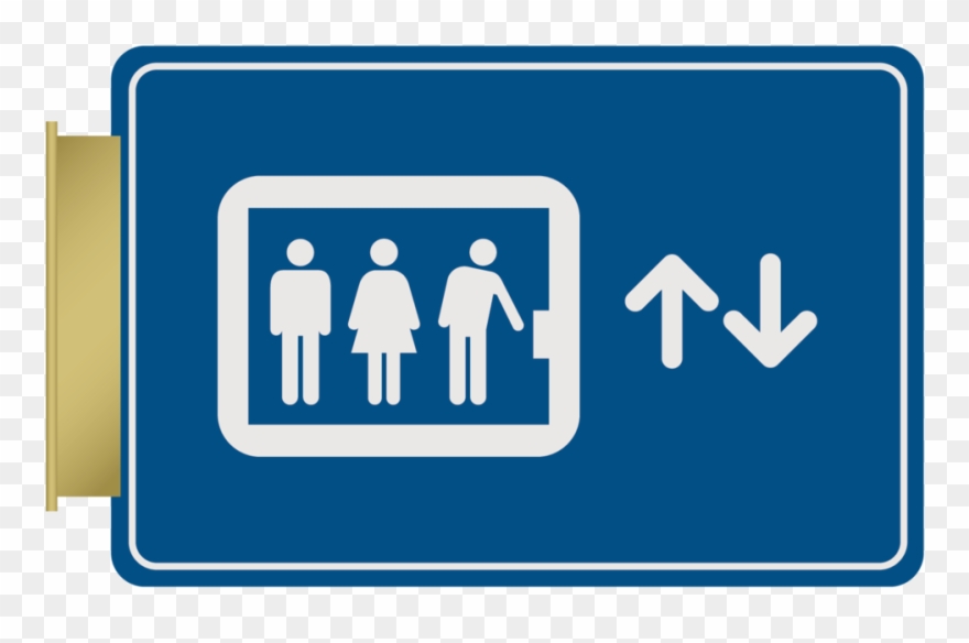 Flag Id Elevator Clipart