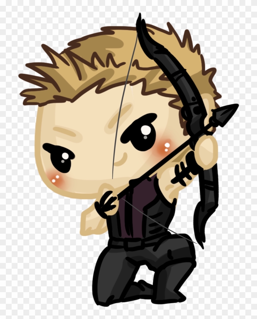 Hawkeye Drawing Chibi Clipart