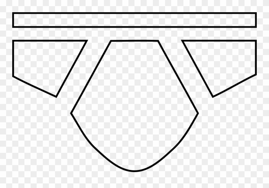 Male Underwear Briefs Hollow Clipart