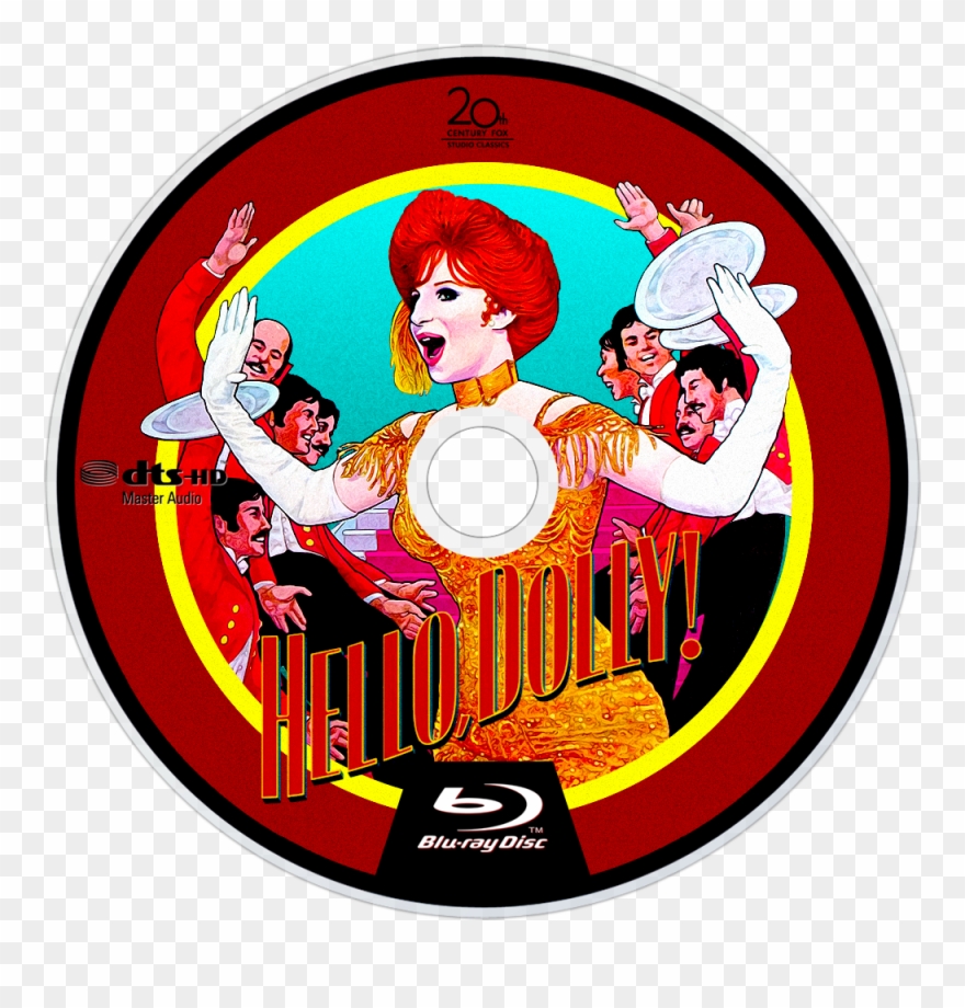 Hello, Dolly Bluray Disc Image Clipart