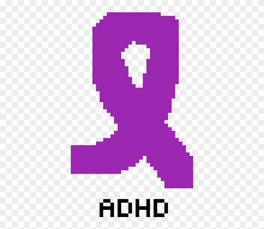 Adhd Ribbon Clipart