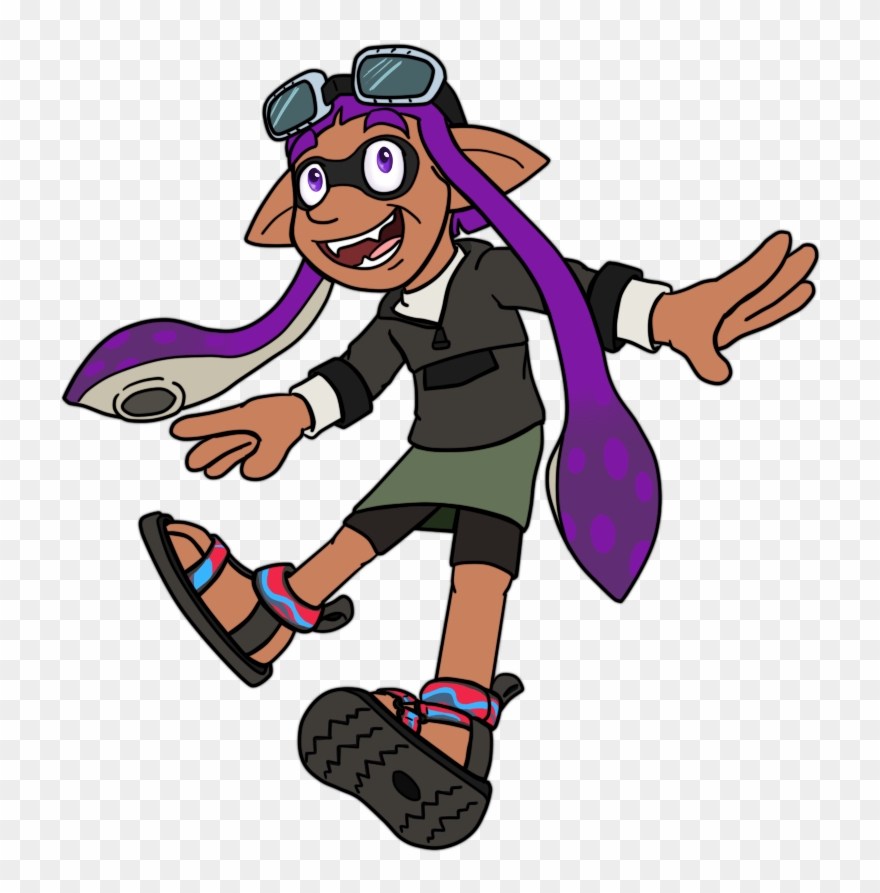 Splatoon - Inkling May Clipart