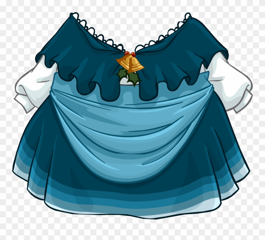 Caroler's Dress Clipart