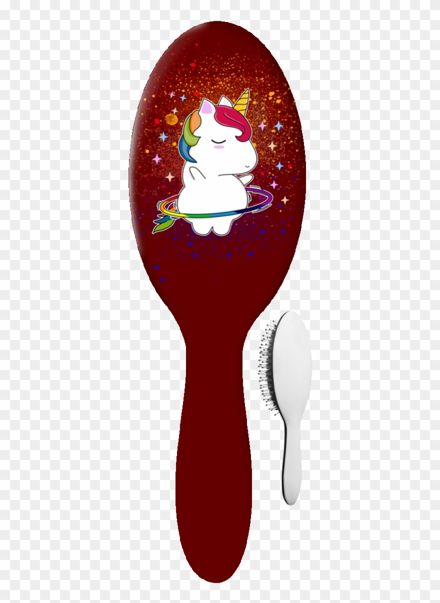 I Am Hulacorn Unicorn Hair Brushes Clipart