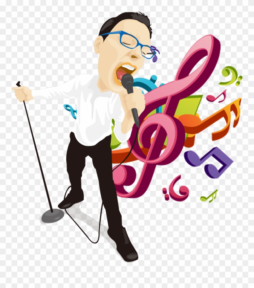 Cantar En Diferentes Estilos Musicales Clipart