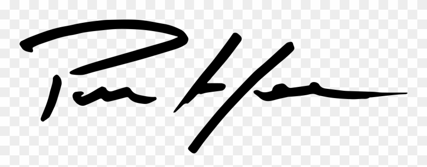 Trump Signature Png Clipart