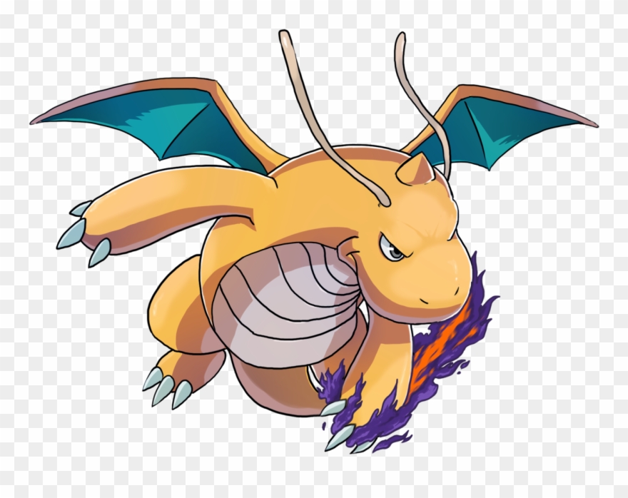 Baby Dragonite Png Clipart Black And White Library Transparent Png