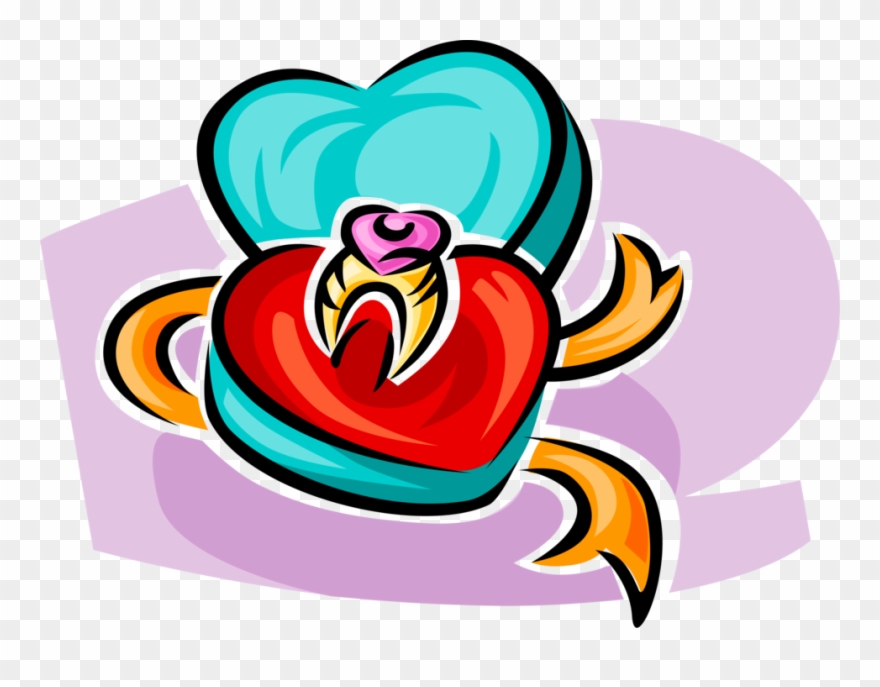 Vector Illustration Of Valentine's Day Sentimental Clipart