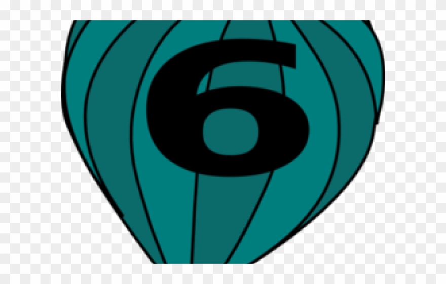Hot Air Balloon Clipart Turquoise - Png Download