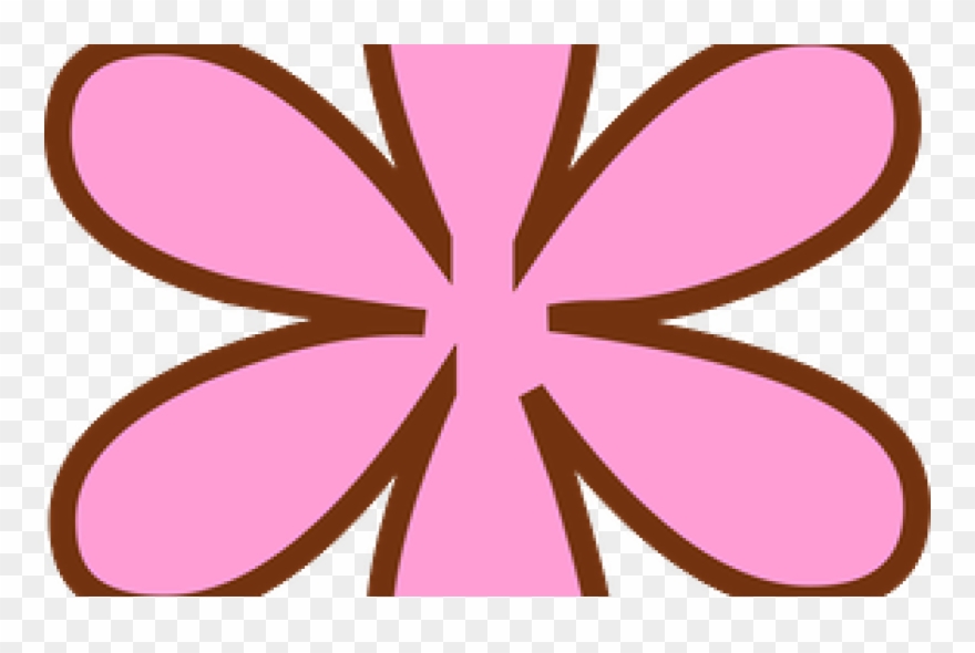 Flowers And Symbols Of The Hippy Party Clip Art Oh - Png Download